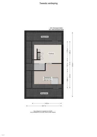Floorplan - De Hartakker 13, 9761 DE Eelde